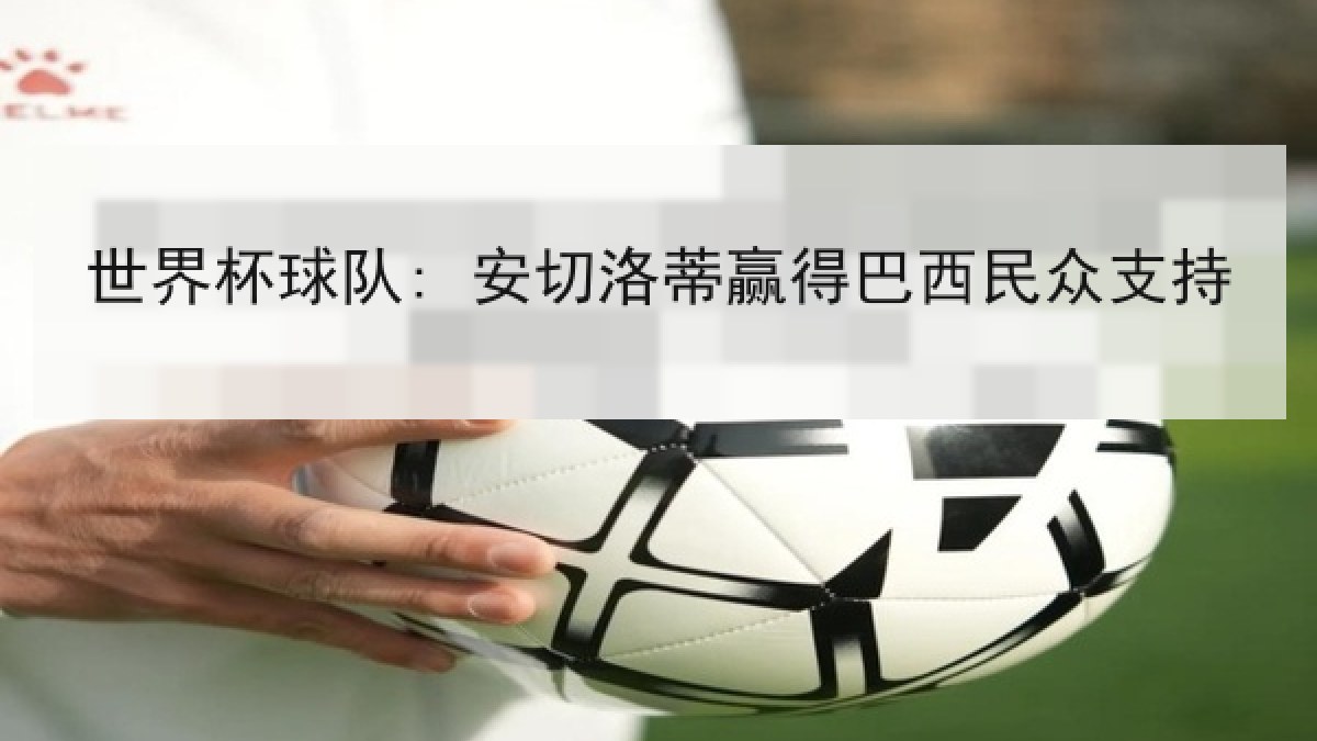世界杯球队: 安切洛蒂赢得巴西民众支持